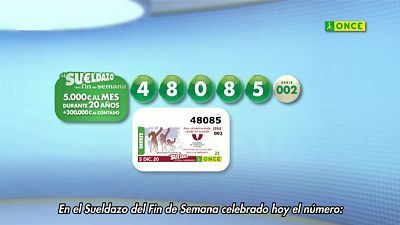 Sorteo ONCE - 05/12/20