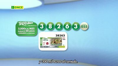 Sorteo ONCE - 06/02/21