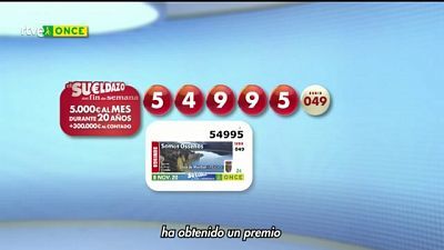 Sorteo ONCE - 08/11/20