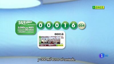 Sorteo ONCE - 09/11/19