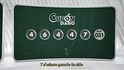 Sorteo ONCE - 10/02/25