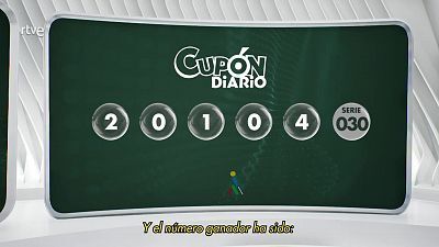 Sorteo ONCE - 13/03/25