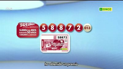 Sorteo ONCE - 14/02/21