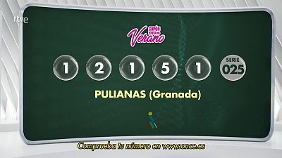 Sorteo ONCE - 15/08/25