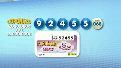 Sorteo ONCE - 18/09/20