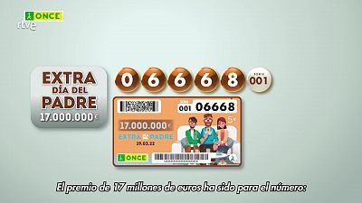 Sorteo ONCE - 19/03/22