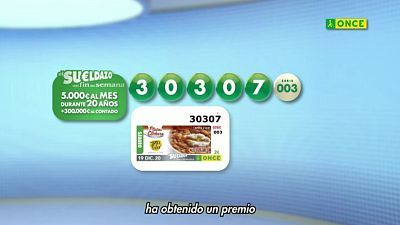 Sorteo ONCE - 19/12/20