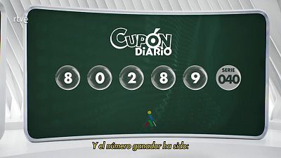 Sorteo ONCE - 21/04/25