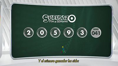 Sorteo ONCE - 23/03/25