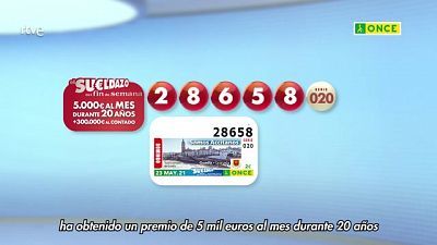 Sorteo ONCE - 23/05/21