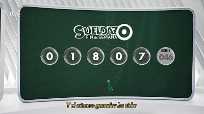 Sorteo ONCE - 23/11/24