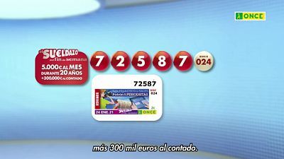 Sorteo ONCE - 24/01/21