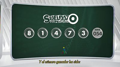 Sorteo ONCE - 24/08/25