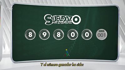 Sorteo ONCE - 25/05/25
