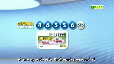 Sorteo ONCE - 26/02/21