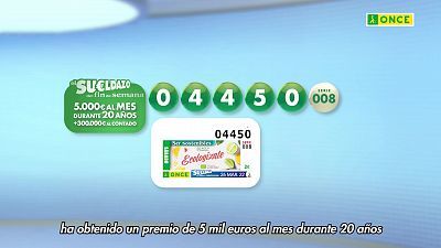 Sorteo ONCE - 26/03/22