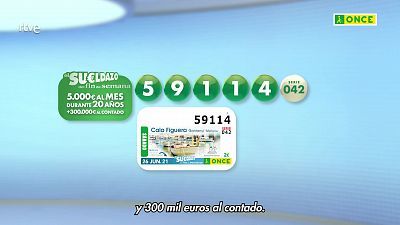 Sorteo ONCE - 26/06/21