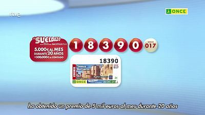 Sorteo ONCE - 26/12/21