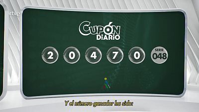 Sorteo ONCE - 26/12/24