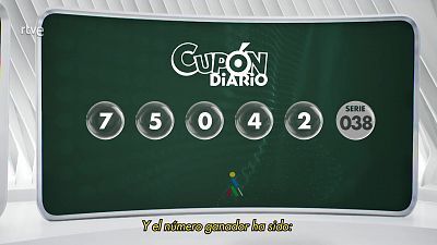 Sorteo ONCE - 27/05/25