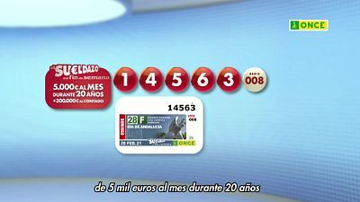 Sorteo ONCE - 28/02/21