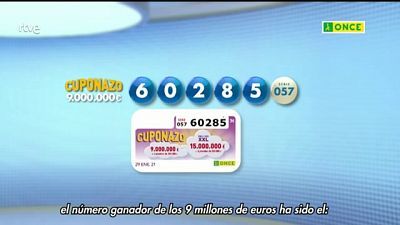 Sorteo ONCE - 29/01/21