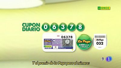 Sorteo ONCE - 29/06/20