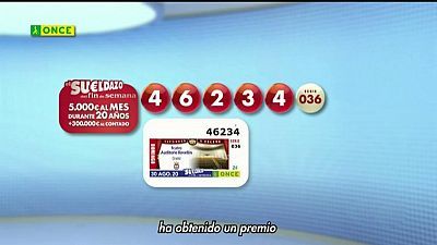 Sorteo ONCE - 30/08/20