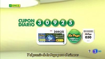 Sorteo ONCE - 30/10/19