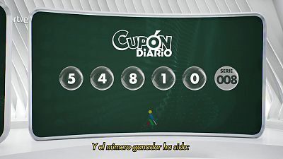 Sorteo ONCE - 30/12/24