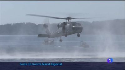 A Forza de Guerra Naval do Exército adestra en Galicia
