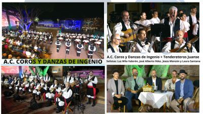 01/12/2024 con A.C. Coros y Danzas de Ingenio + Tendereteros de Juanse