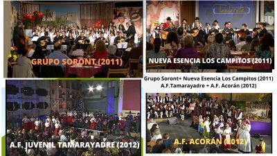05/01/2025 A.F. Acorán + A.F. Juvenil Tamarayadre + Soront + Nueva Esencia Los Campitos