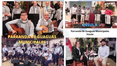 07/04/2024 con la Parranda de Guaguas Municipales y el grupo Ínsula.