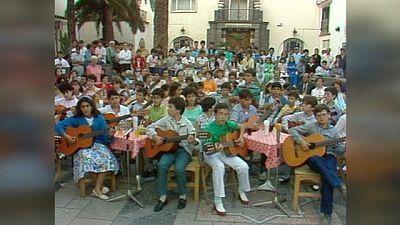 07/06/2020 Tenderete Infantil (1985), Proyecto de desarrollo comunitario de La Aldea, la Parranda del millo y solistas