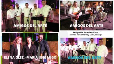 09/02/2025 Amigos del Arte de Güímar con Elena González y María José Lugo