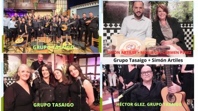 13/04/2025 con El Grupo Tasaigo y Simón Artiles