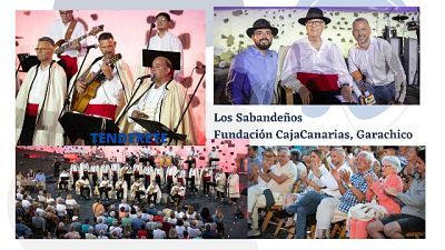 17/09/2023  Los Sabandeños desde El Espacio Cultural Fundación CajaCanarias en Garachico..