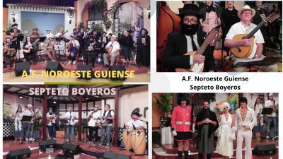 18/02/2024 A.F. Noroeste Guiense + Septeto Boyeros + Recuerdo José Castellano y con humoristas en el año 1987