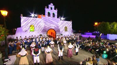 30/04/2023 desde la plaza de San Antonio en Tías, Lanzarote.