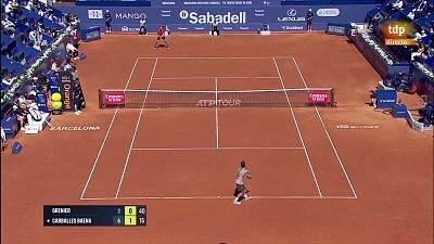 ATP 500 Barcelona Trofeo Conde de Godó: Hugo Grenier - Roberto Carballés Baena