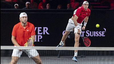 Laver Cup 2019. 9º partido dobles: Federer/Tsitsipas - Isner/Sock