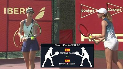 Liga Mapfre de tenis femenino. Final. Desde Les Franqueses del Vallés (Barcelona)