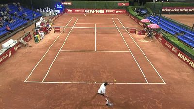 Liga Mapfre de tenis masculino. 1ª Jornada, 3º partido. Desde Valencia