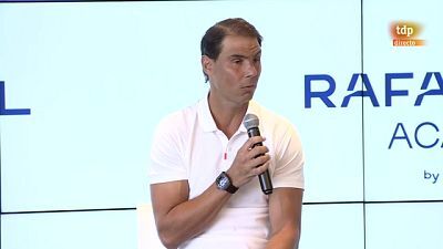 Rueda de prensa de Rafa Nadal