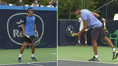 Torneo 25 Aniversario Equelite. 1º partido: Carlos Alcaraz - Alex de Miñaur