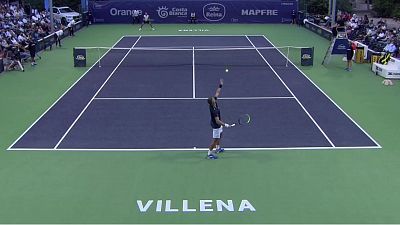 Torneo exhibición Juan Carlos Ferrero Sport Academy. Semifinal: Mario Vilella - Carlos Alcaraz