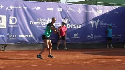 W100 Maspalomas. Final: Kaitlin Quevedo - Arantxa Rus