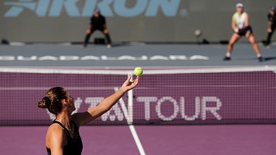 WTA Finals Round Robin: B. Krejcikova - K. Pliskova