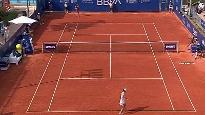 WTA Internacional de Valencia. 1ª Semifinal: Hanne Vandewinkel - Louisa Chirico